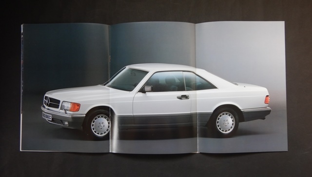カタログ ドイツ車 ベンツ S-クラス 別刷案内書付き チューガイ版の画像5