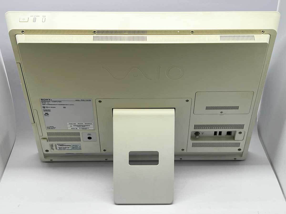 【ジャンク品】SONY デスクトップ一体型 VAIO PCG-11413N Celeron B810 1.60GHz/8GB/HDDなし/BIOS起動確認済_画像3