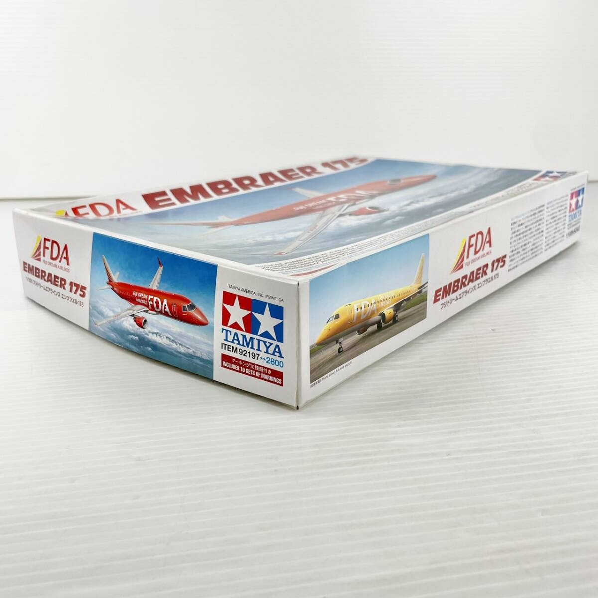 《未組立》TAMIYA/タミヤ/FDA EMBRAER 175/フジドリームエアラインズ エンブラエル175/【1/100】/EK06C15PM022_画像2