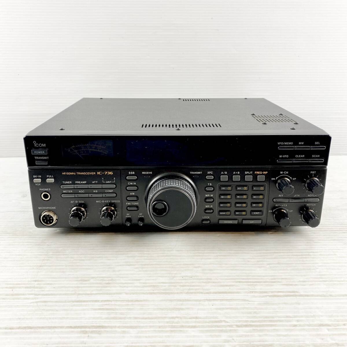 《未使用》ICOM/アイコム/HF/50MHz/TRANSCEIVER/IC-736/アマチュア無線機/トランシーバー/EK06C22IC001の画像1