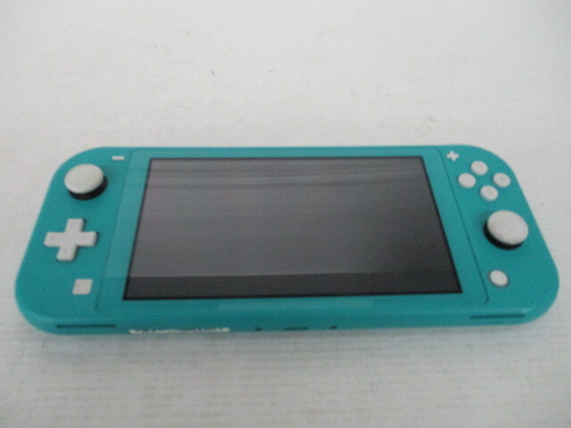 G2904 送料無料！ Nintendo Switch Lite ターコイズ 中古品 本体のみ/動作確認済み/傷や汚れあり