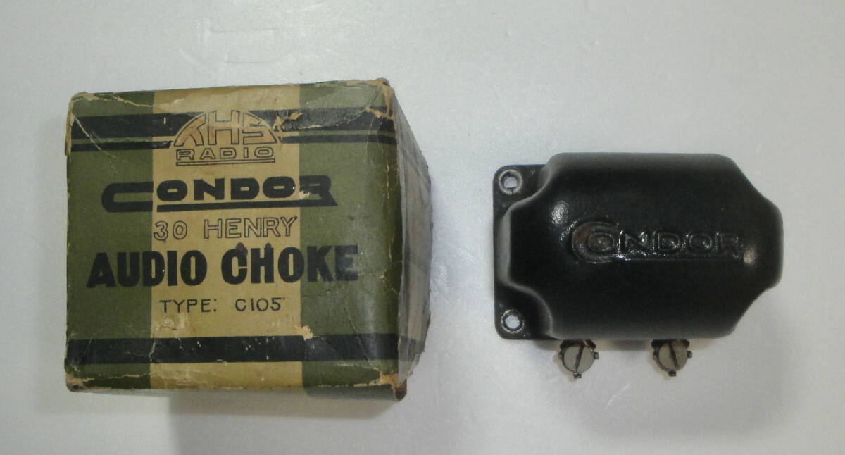  vacuum tube radio ** CONDOR AUDIO CHOK COIL 30 HENRY new goods electron construction 