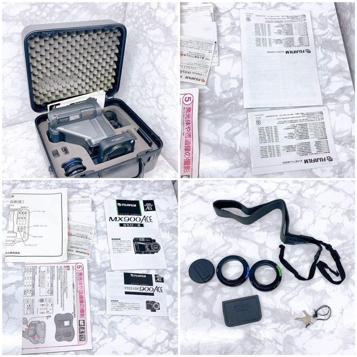 FUJIFILM instant camera FOTORAMA MX900 ACE key attaching case micro strobo Fuji Film 