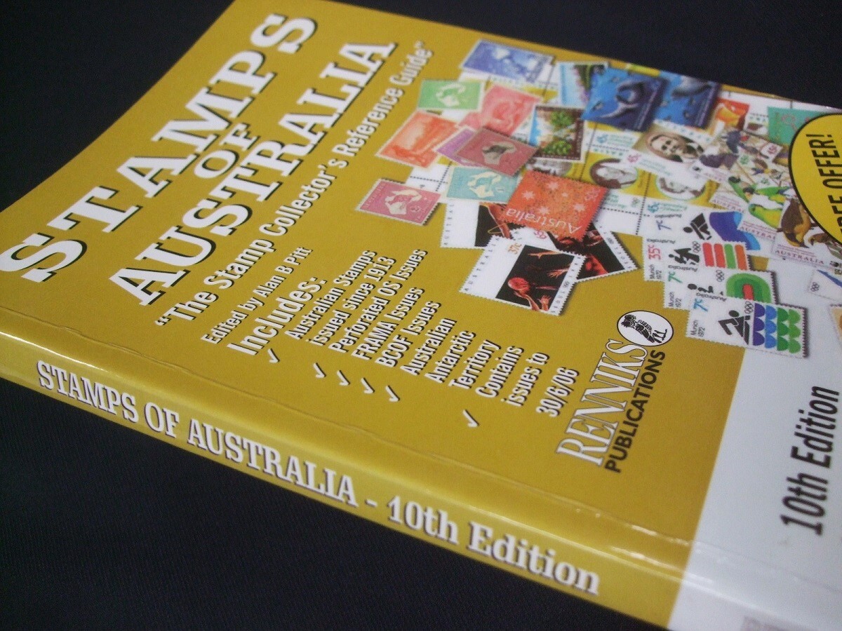 オールカラー「オーストラリア切手カタログ10th」1冊。2006頃までの画像2