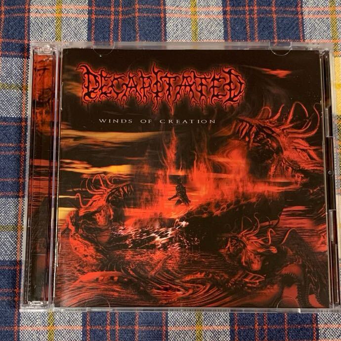 DECAPITATED / WINDS OF CREATION 限定盤 CD+ DVD2枚組 レア　希少　デスメタル deathmetal