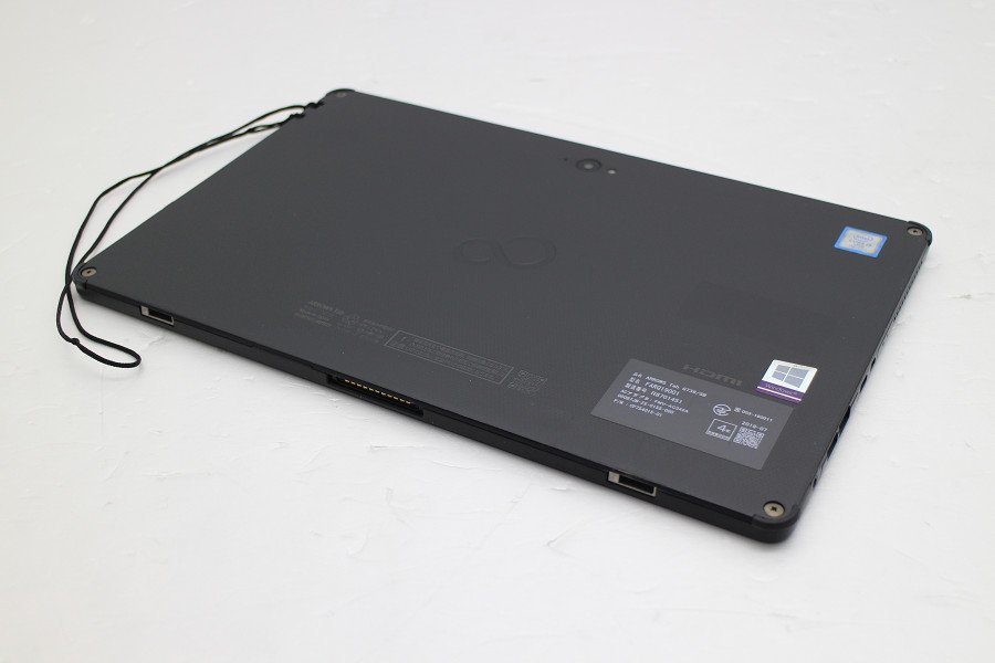 【ジャンク品】富士通 ARROWS Tab Q738/SB Core i5 7300U 2.6GHz/4GB/128GB(SSD)/Win10 バッテリー劣化 【541240854】_画像3