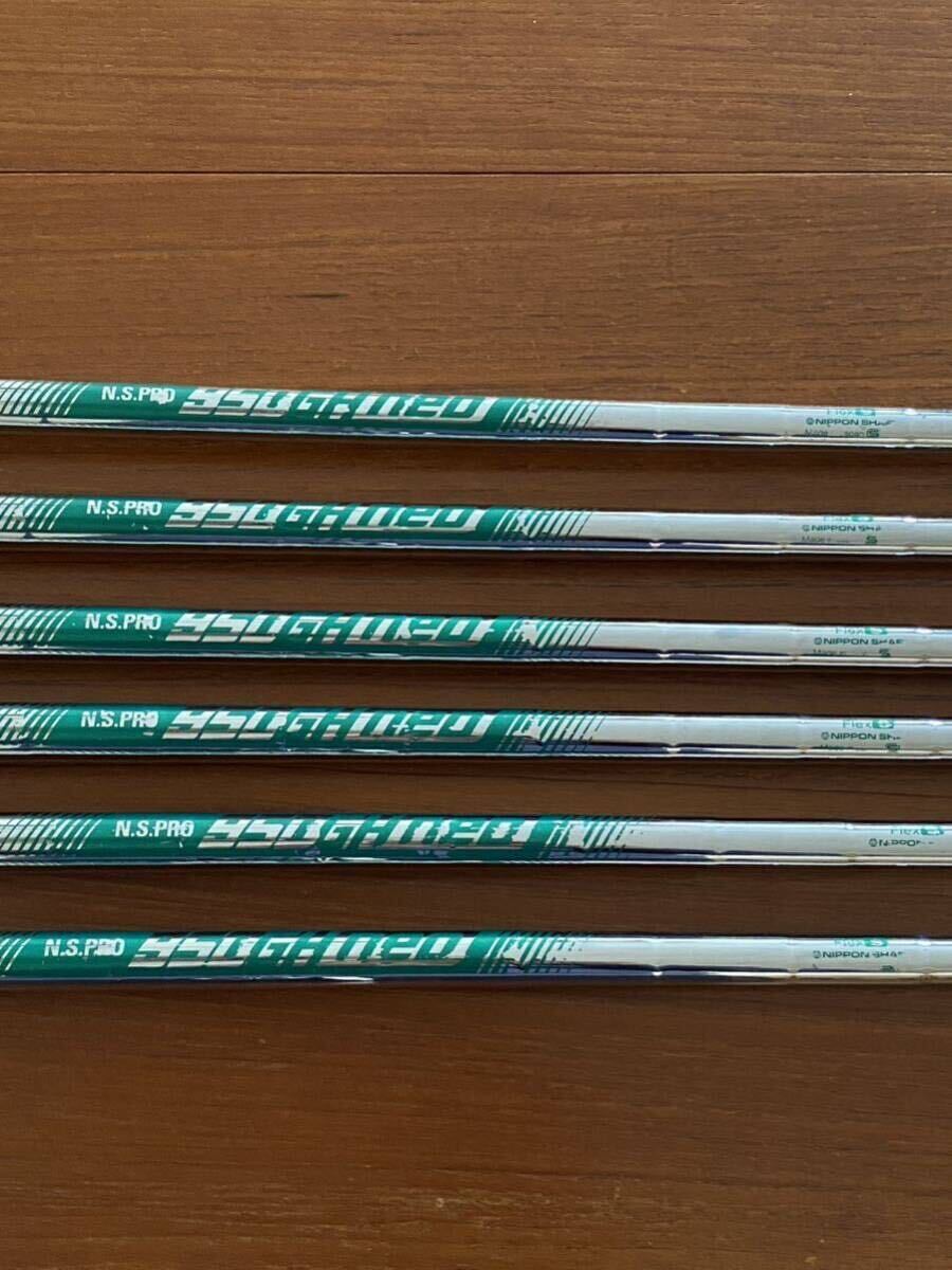 タイトリスト Titleist T200 NS PRO 950GH neo S アイアン6本セット 6-P+48 日本仕様の画像5