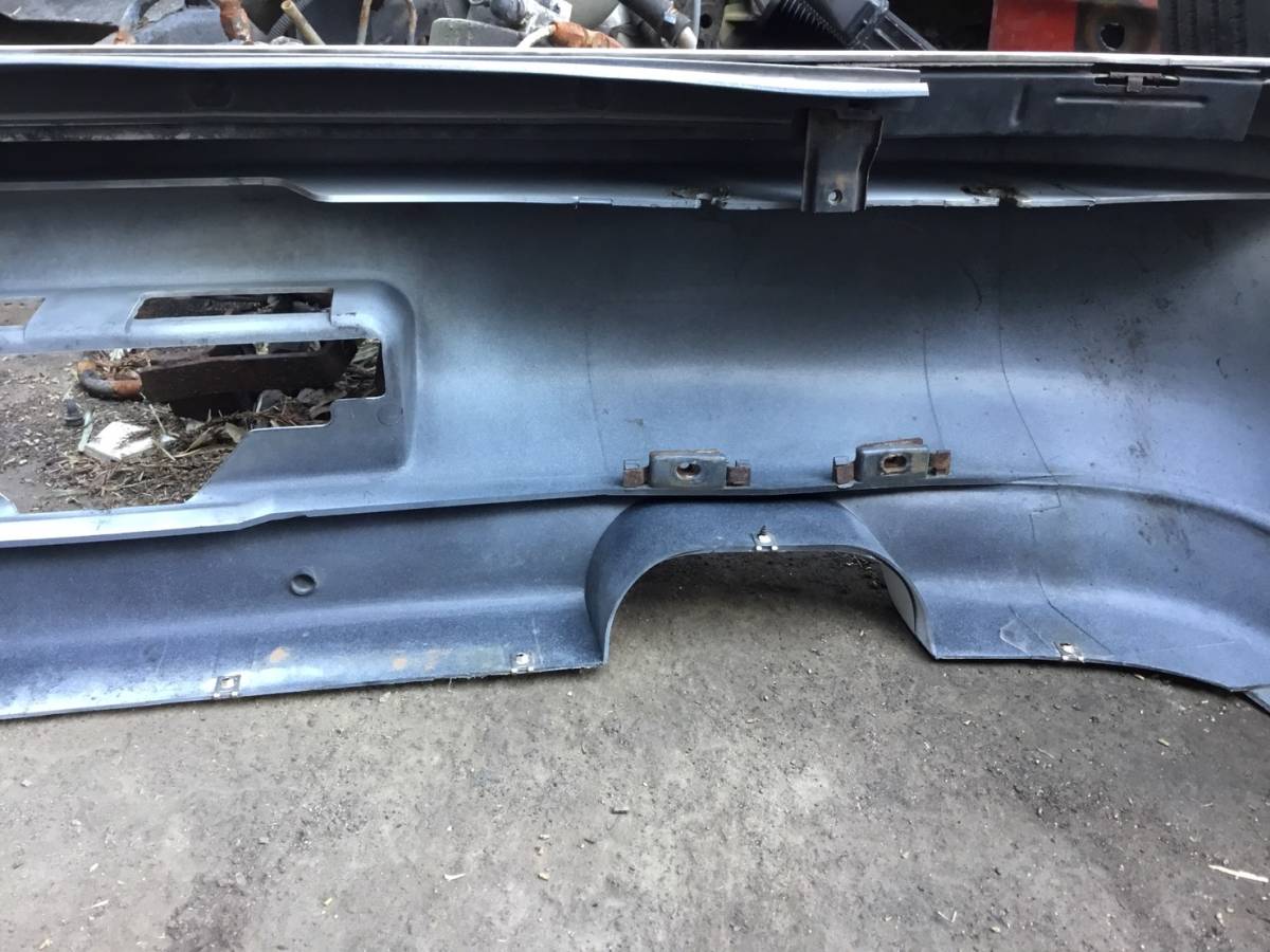  Isuzu Gemini old car rear bumper Assy J 19323 same day shipping possible original white 8943894766