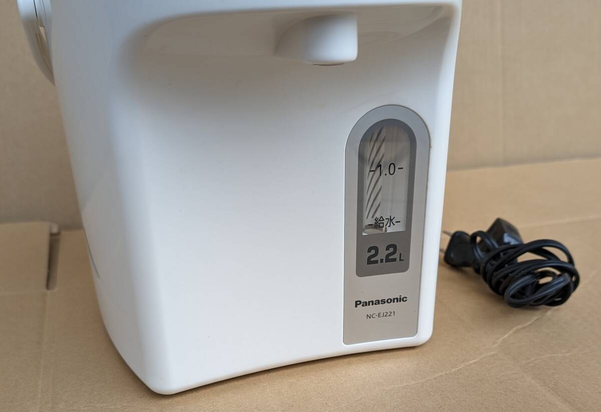  Panasonic Panasonic -W hot water dispenser (2.2L) white microcomputer ..ja- pot used 