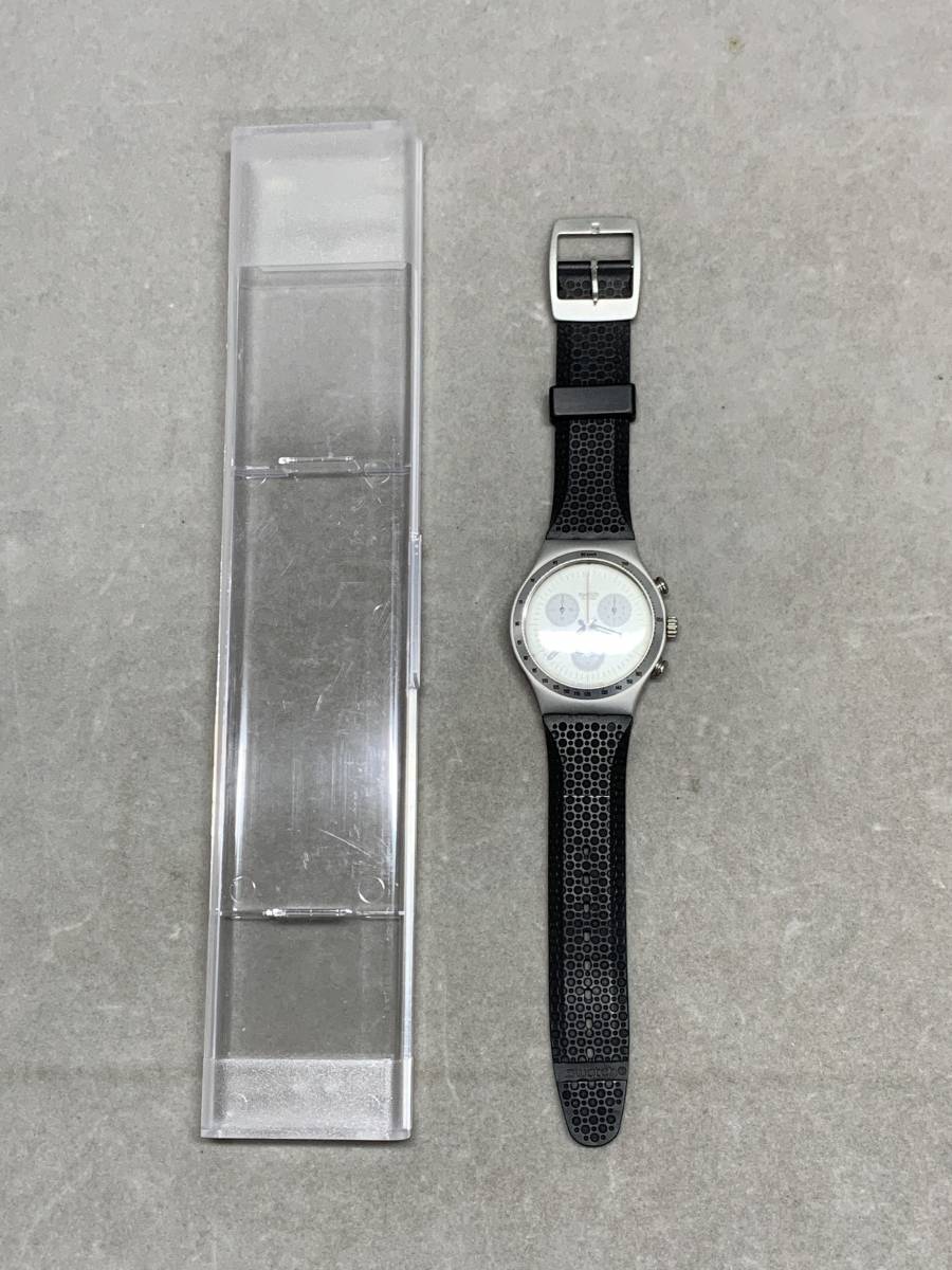 3＃B23/2977 Swatch スウォッチ IRONY アイロニー ALUMINIUM 腕時計 クオーツ コレクション 現状/未確認 定形外300/60サイズの画像1