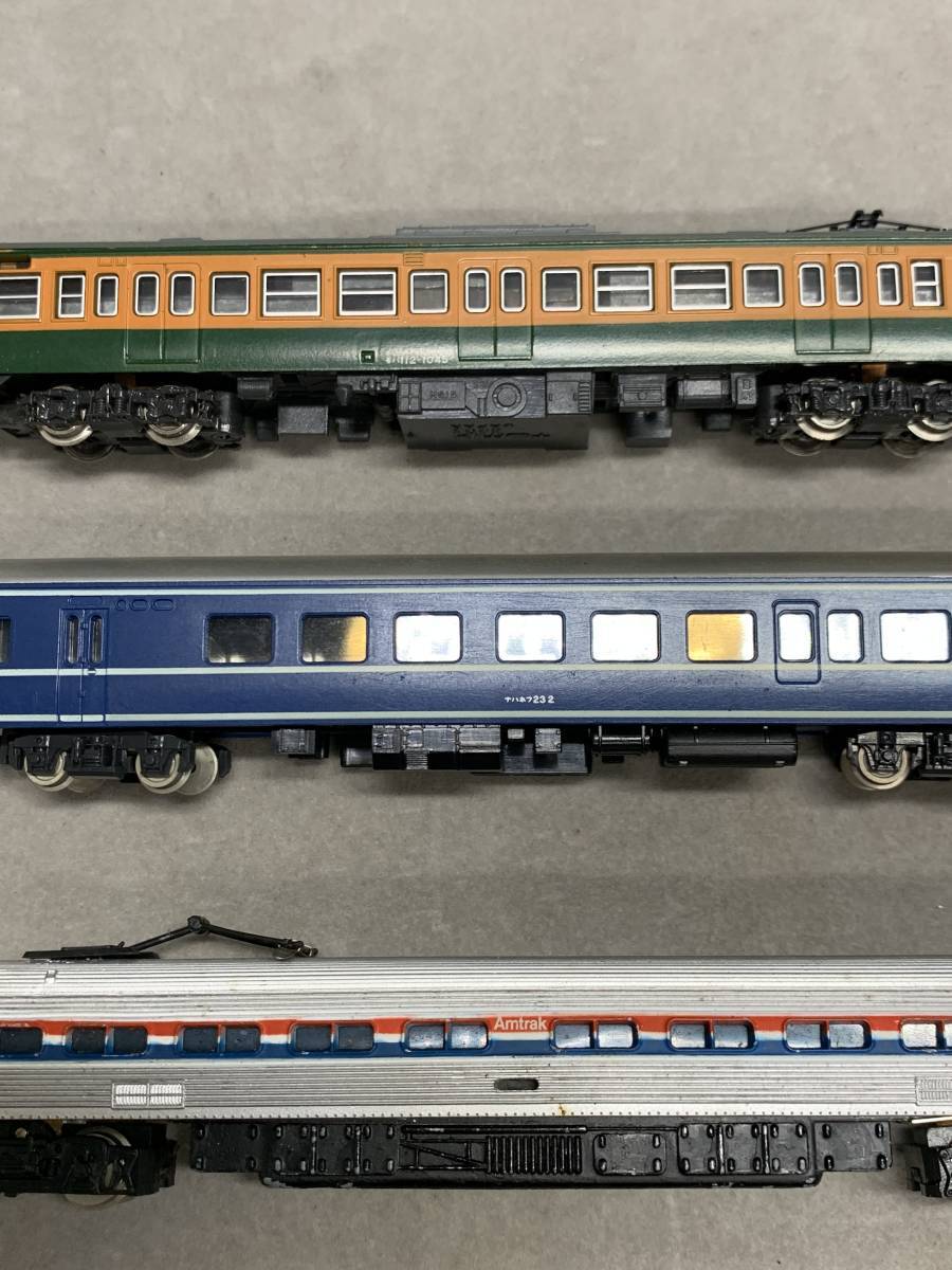 3＃F/3641　鉄道模型　TOMY　カトー　506　Amtrak803 モハ112-1045 等 まとめ　現状/未確認　60サイズ_画像8