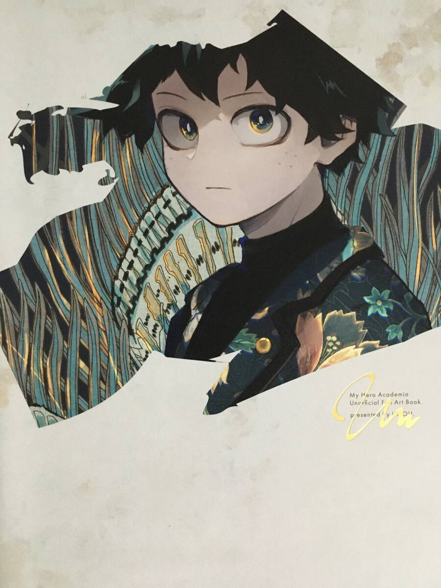 UNOU．／うのう 僕のヒーローアカデミア ヒロアカ 同人誌 フルカラーイラスト集「Untitled．」爆豪勝己×緑谷出久　勝デク _画像1