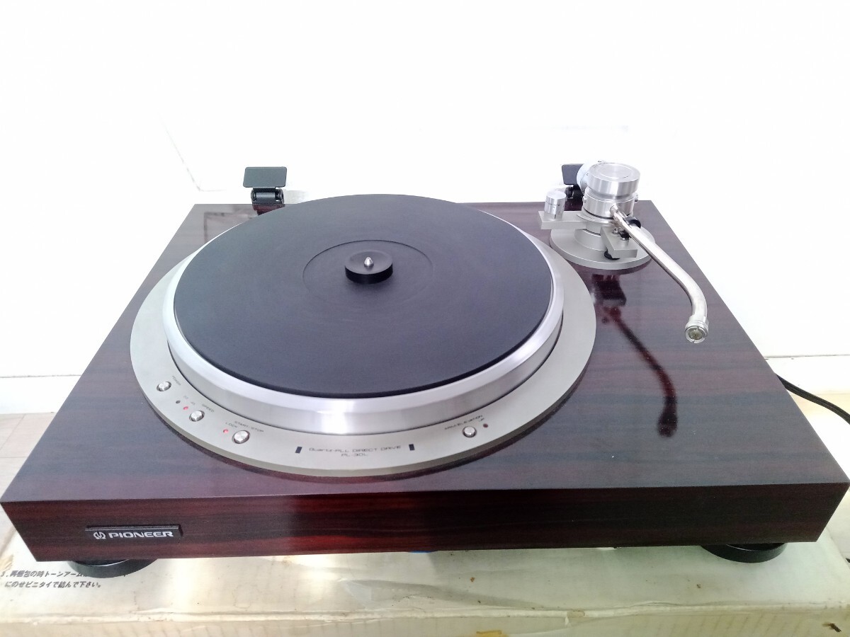 【動作確認済み】★美品★名機★PIONEER パイオニア PL-30L★ターンテーブル★レコードプレーヤー★PL-50L 兄弟機★元箱付き_画像2