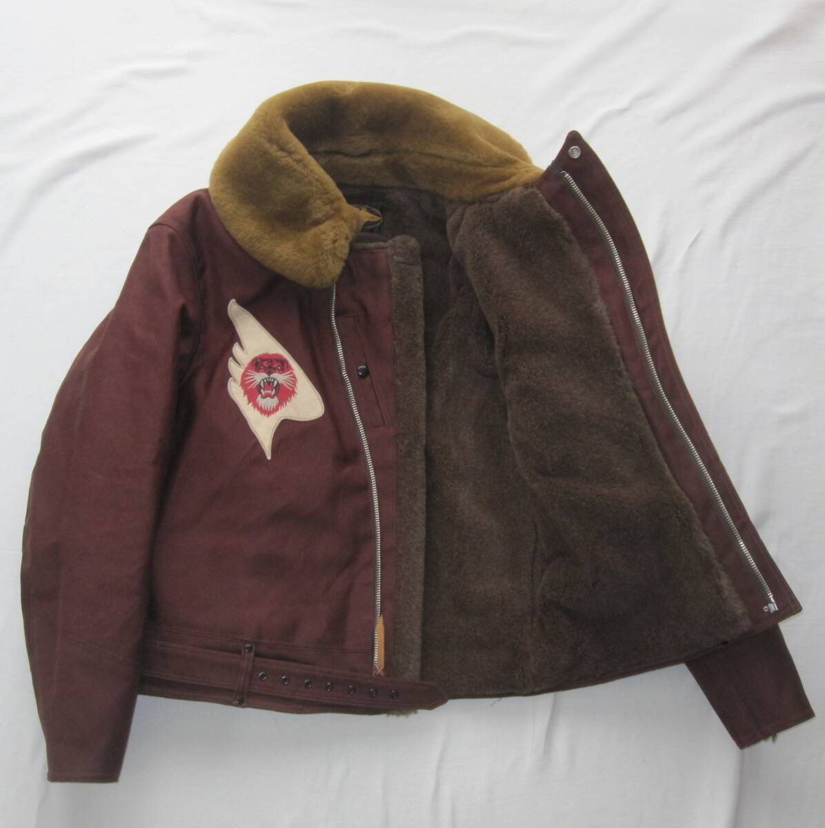 ☆新品 フリーホイーラーズ　“WIND MASTER” WINTER FLYING JACKET (42) "MUROC RILEY SPECIAL" FREEWHEELERS / B-10 b-15 _画像7