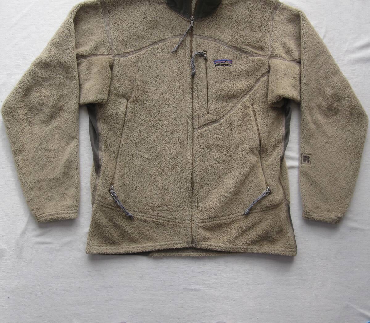 ☆ パタゴニア R2 ジャケット (M) レトロカーキ 2002年 刺繍ロゴ USA製 / patagonia / R4 / レトロ / ヴィンテージ / グリセード / パイル 