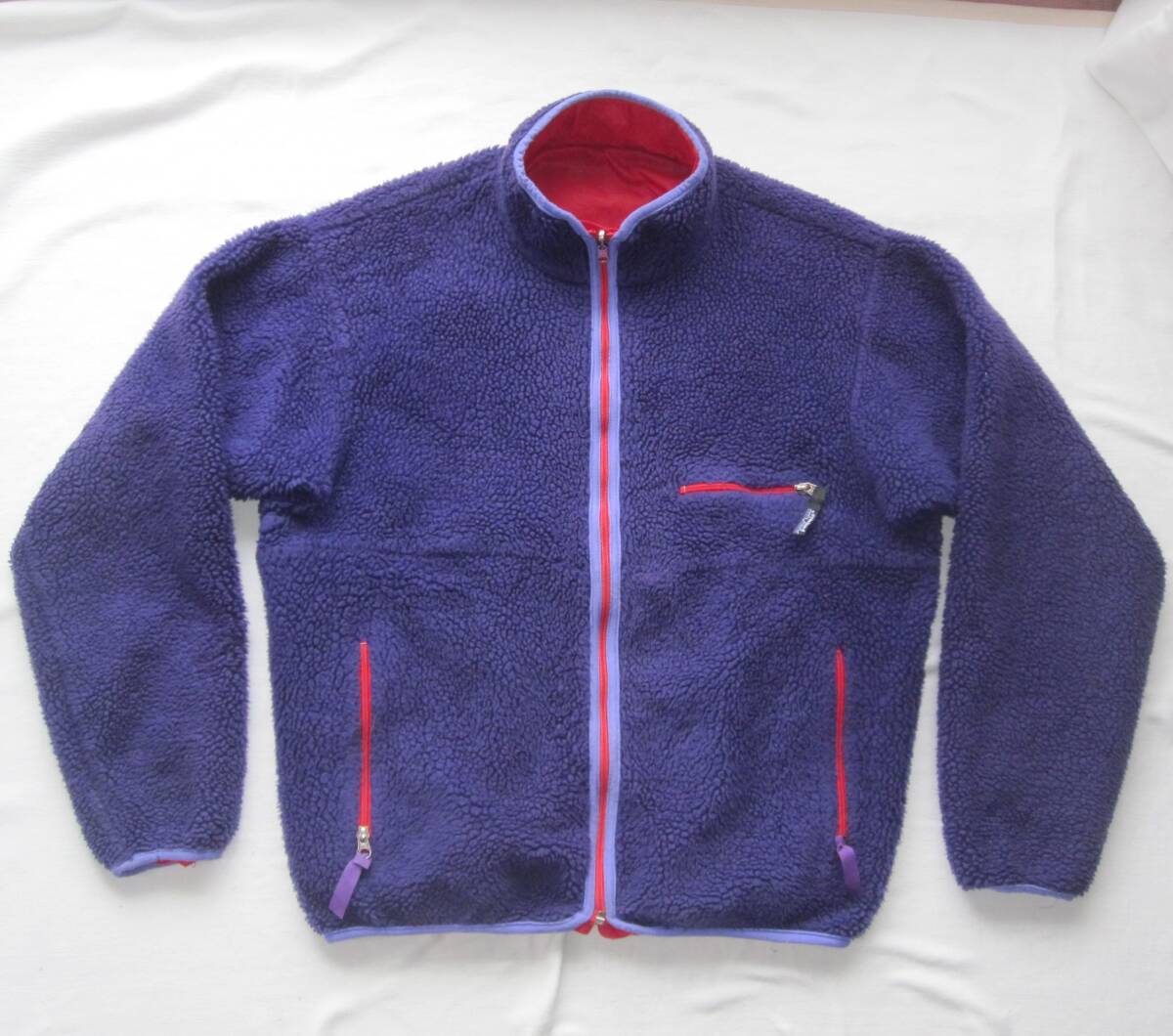 ☆93年 パタゴニア グリセード エッグプラント（L） / Patagonia / 90s / vintage / mars // リバーシブル コンドル サンダー マリ 渦巻_画像1