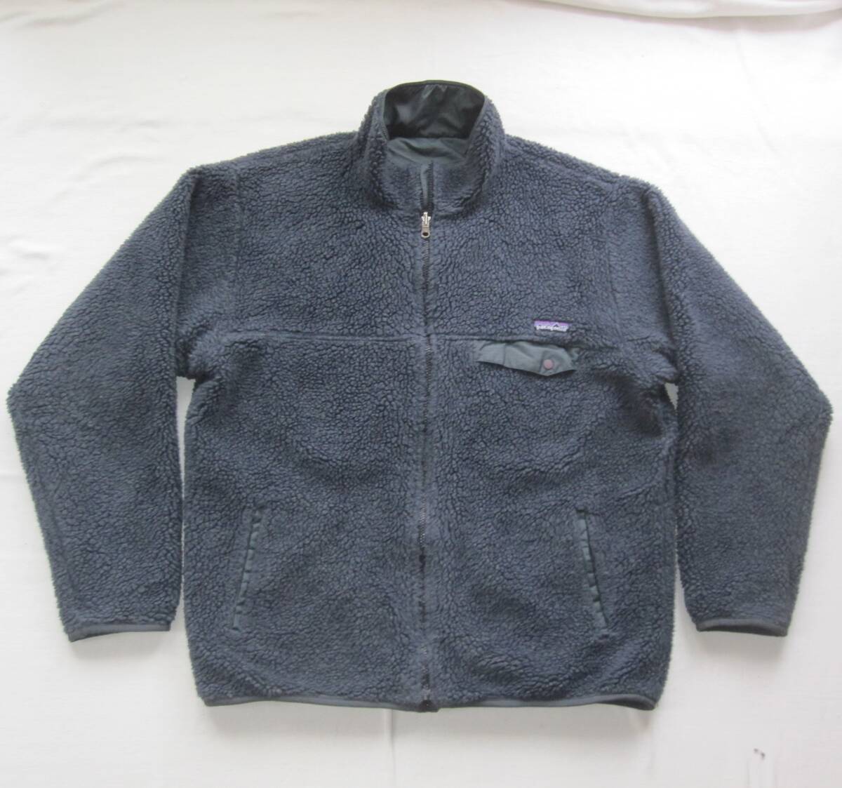 ☆ パタゴニア リバーシブル スナップジップ ジャケット (XL) / グリセード / USA製 patagonia / vintage / ジャケット / レトロX mars 