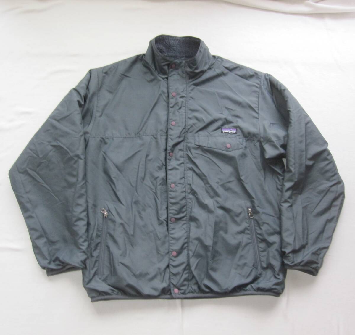 ☆ パタゴニア リバーシブル スナップジップ ジャケット (XL) / グリセード / USA製 patagonia / vintage / ジャケット / レトロX mars 