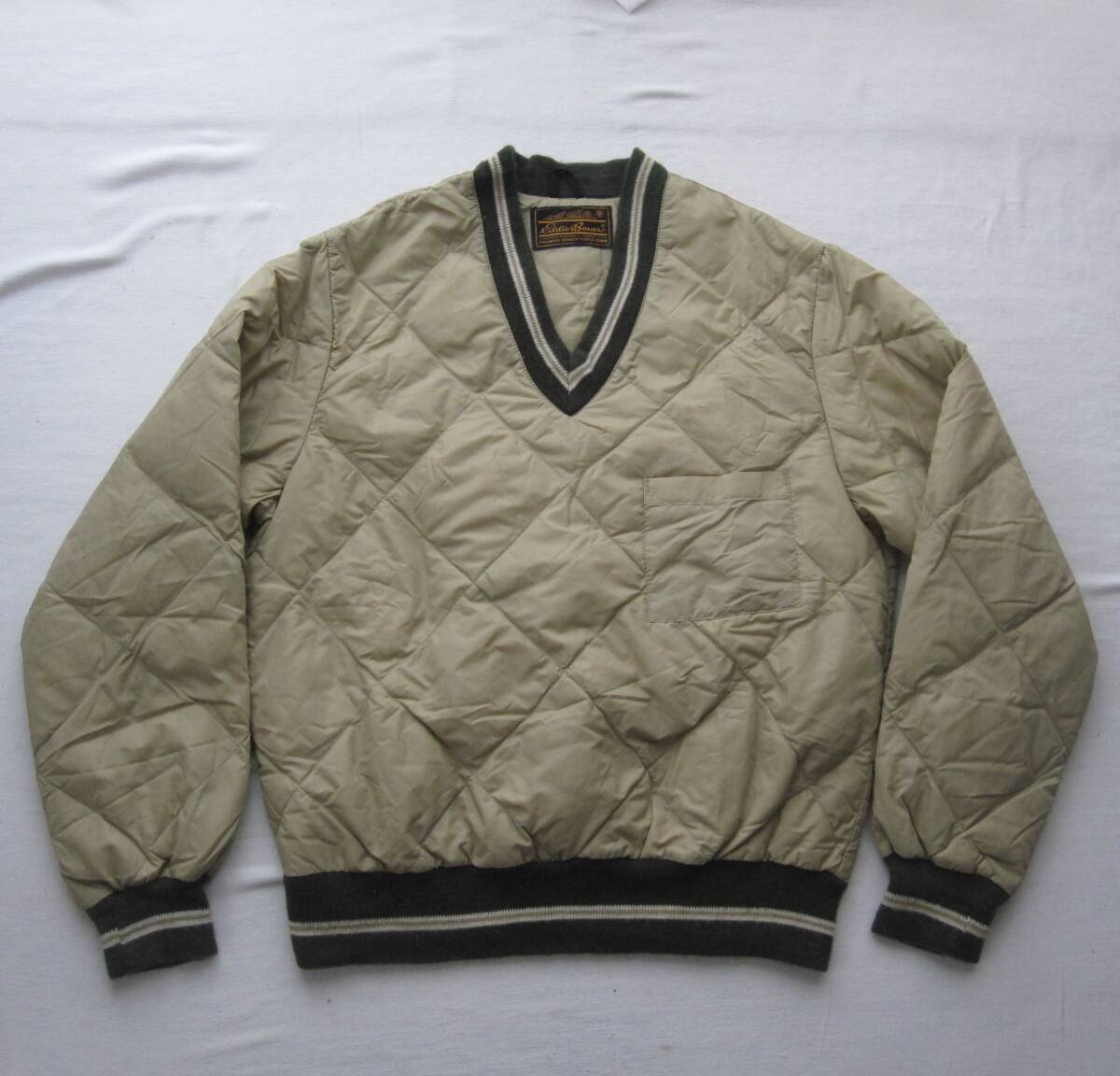 70's エディーバウアー ダウンセーター 黒タグ (L) Eddie Bauer 70's エディーバウアー ダウンセーター 黒タグ (L) Eddie Bauer