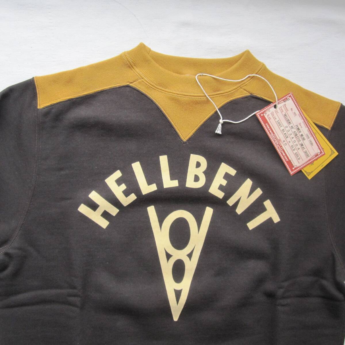 ☆新品 フリーホイーラーズ スウェットシャツ (40) "HELLBENT V8" / FREEWHEELERS / _画像5