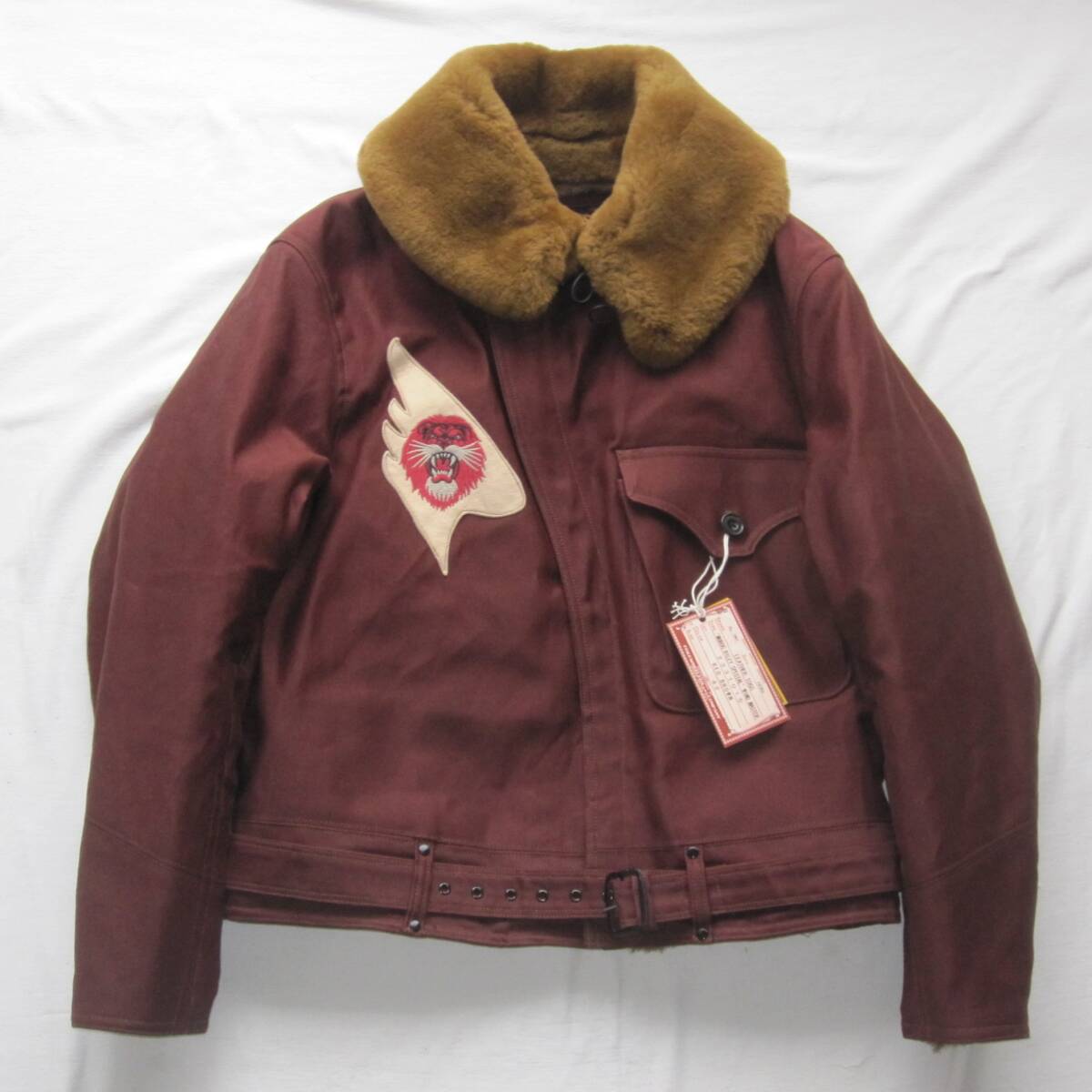 ☆新品 フリーホイーラーズ　“WIND MASTER” WINTER FLYING JACKET (42) "MUROC RILEY SPECIAL" FREEWHEELERS / B-10 b-15 _画像1