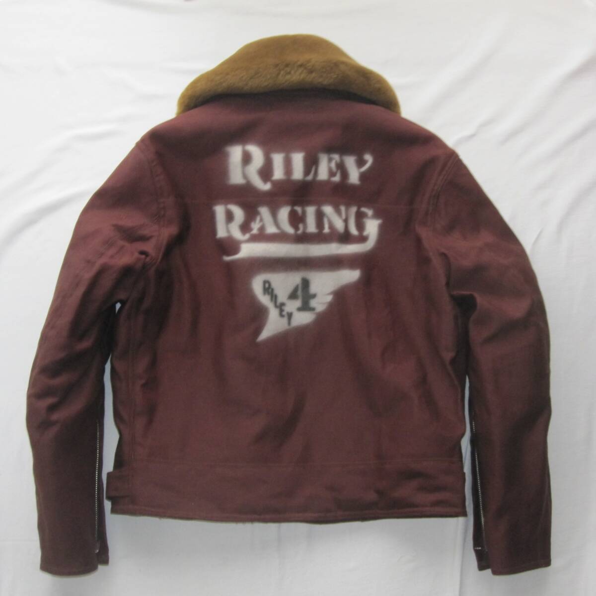 ☆新品 フリーホイーラーズ　“WIND MASTER” WINTER FLYING JACKET (42) "MUROC RILEY SPECIAL" FREEWHEELERS / B-10 b-15 _画像8