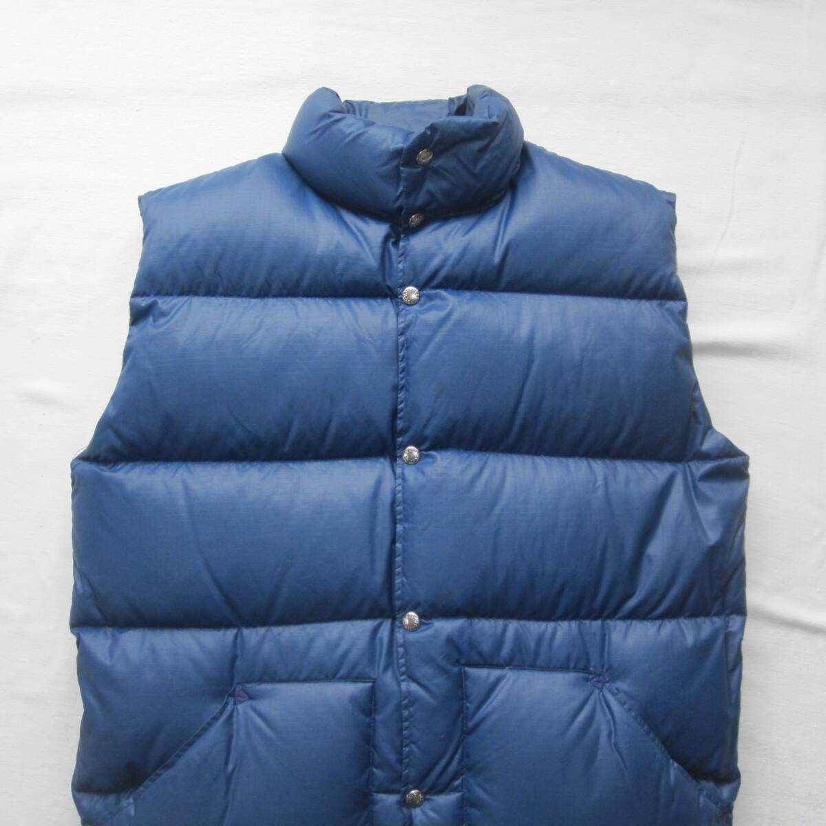 70s ノースフェイス ダウンベスト (XL) / 茶タグ リップストップ 70s ノースフェイス ダウンベスト (XL) / 茶タグ リップストップ
