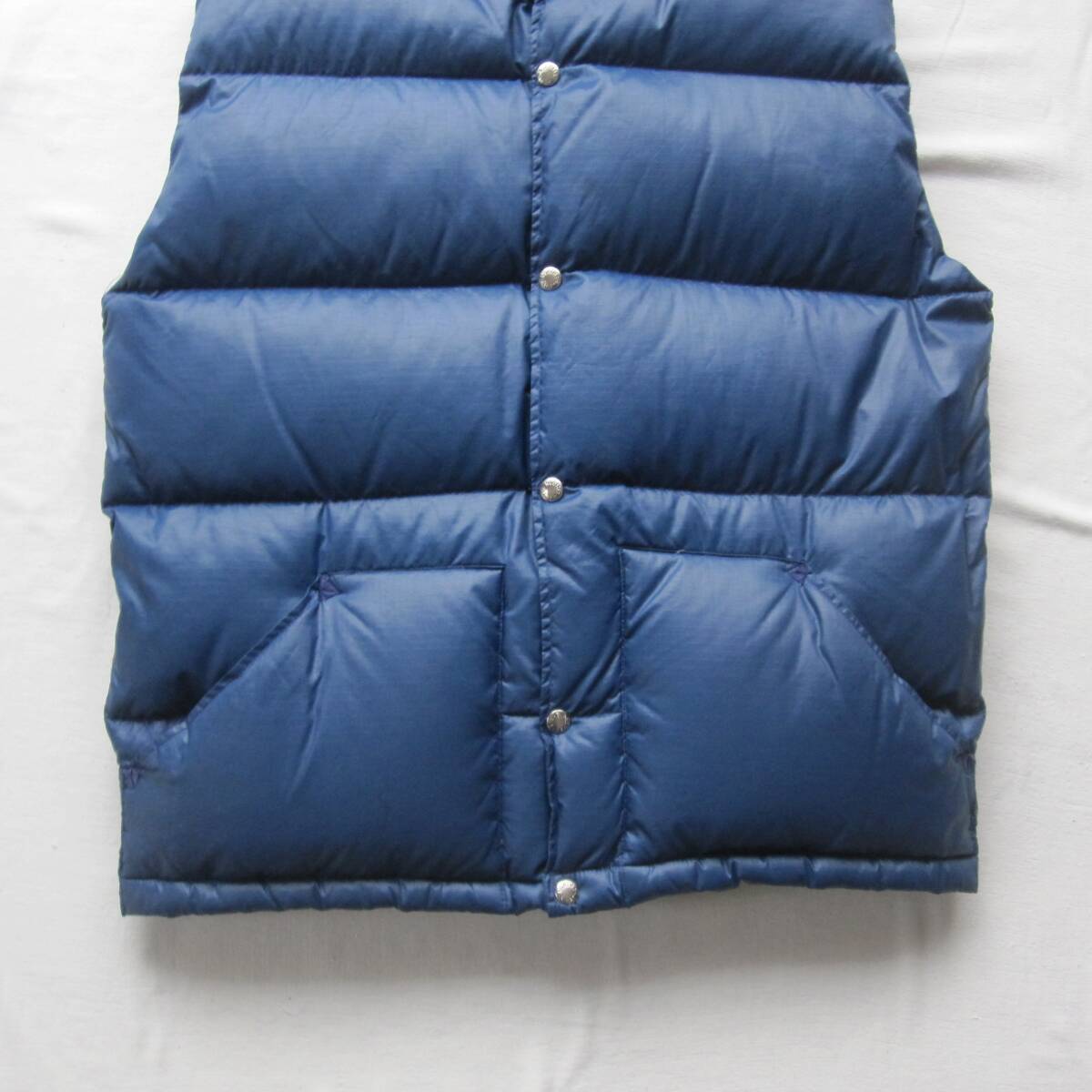 70s ノースフェイス ダウンベスト (XL) / 茶タグ リップストップ 70s ノースフェイス ダウンベスト (XL) / 茶タグ リップストップ
