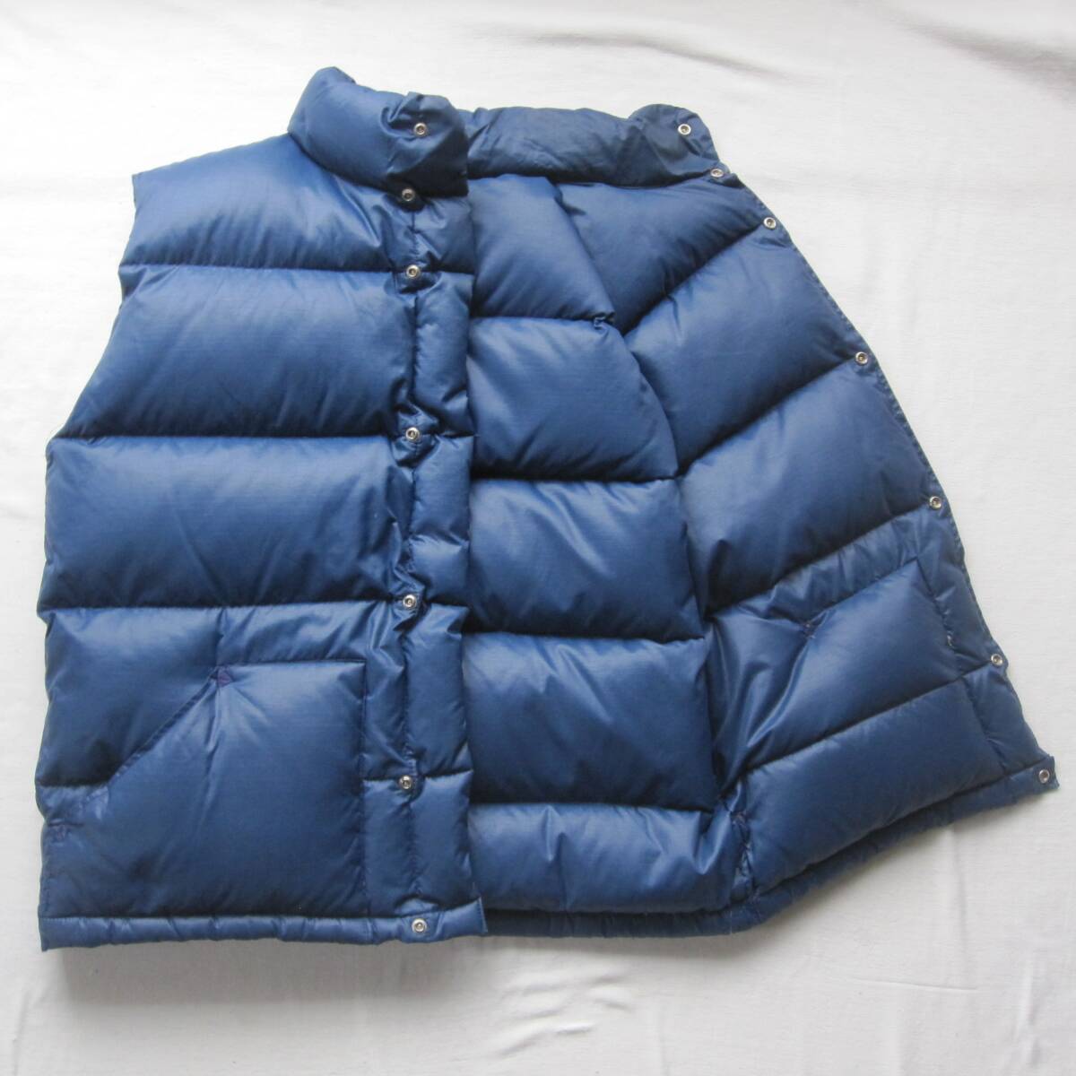70s ノースフェイス ダウンベスト (XL) / 茶タグ リップストップ 70s ノースフェイス ダウンベスト (XL) / 茶タグ リップストップ