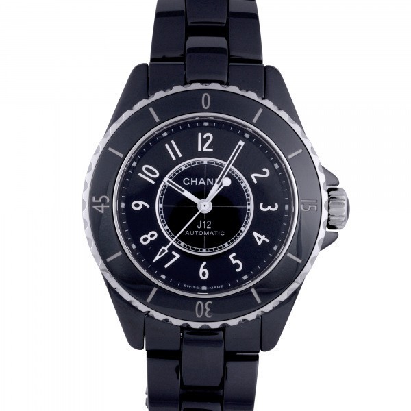 シャネル CHANEL J12 キャリバー12.2 H5696 ブラック文字盤 新品 腕時計 レディース