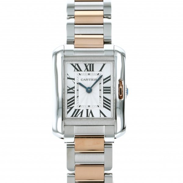 Cartier Cartier Tank Anglize SM W5310036 Silver Dial New Watch Ladies