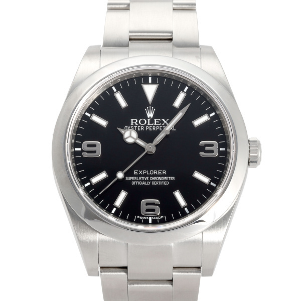 ロレックス ROLEX エクスプローラー 214270 ブラック文字盤 中古 腕時計 メンズ