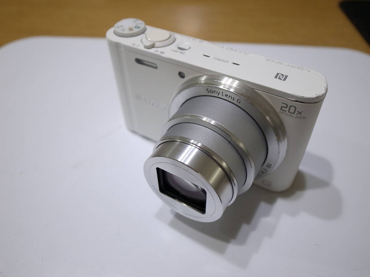SONY DSC-WX350 ホワイト/Wi-Fi 光学20倍ズーム搭載/Full HD動画OK_画像2