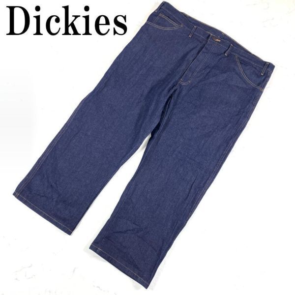 LA861 Dickies ディッキーズ デニムパンツ 紺ネイビー 大きいサイズジーンズ ジーパン 超ビッグサイズ_画像1