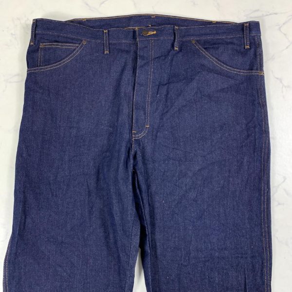 LA861 Dickies ディッキーズ デニムパンツ 紺ネイビー 大きいサイズジーンズ ジーパン 超ビッグサイズ_画像2
