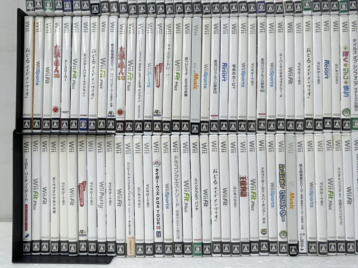 E ジャンク！1円〜 Wii ゲームソフト 計199本 約30kg Nintendo ニンテンドーまとめ 大量 未確認/マリオ/ポケモン/太鼓の達人/ドラクエ/他_画像5