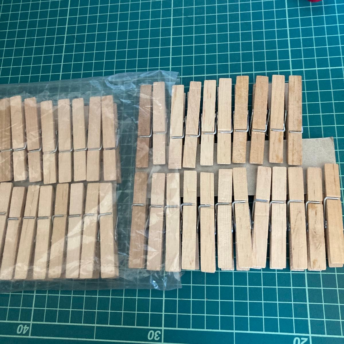 木製ピンチ　48個