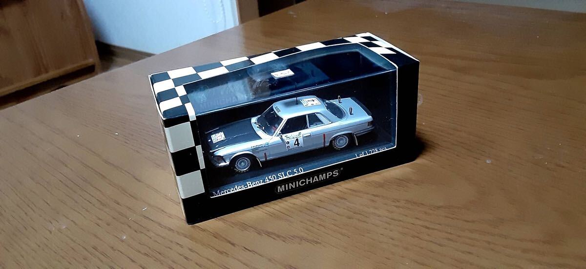 ミニチャンプス　メルセデス　ベンツ　450 SLC 5.0 ラリー　　　1/43