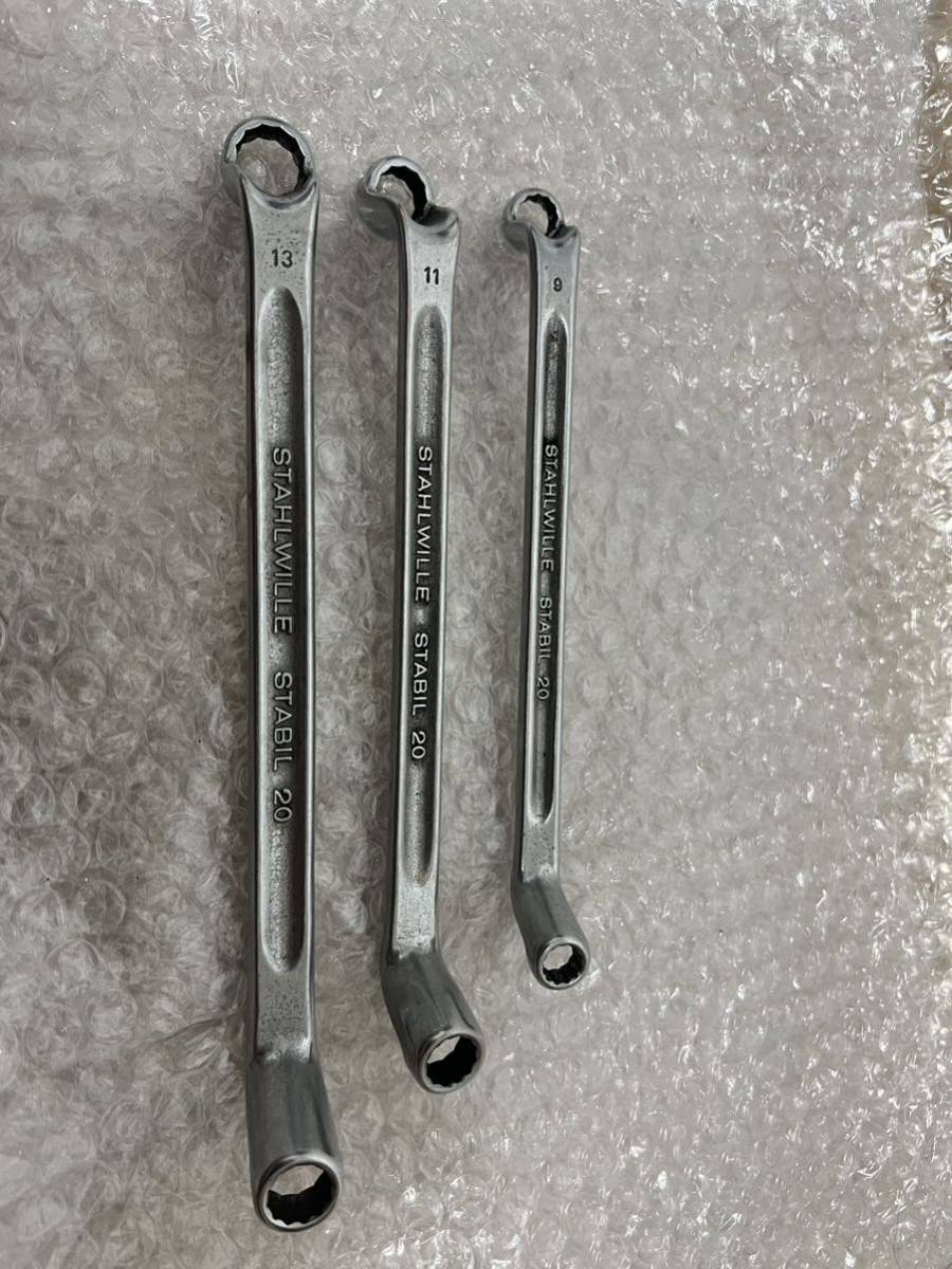 STAHLWILLE スタビレー オフセット 75° メガネレンチ 8-9 10-11 STAHLWILLE スタビレー オフセット 75° メガネレンチ 8-9 10-11