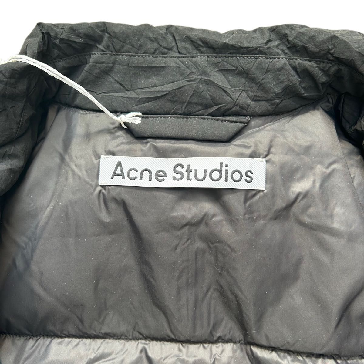 新品未使用　23AW ACNE STUDIOS DOWN JACKET   アウター ジャケット ロゴ サイズ46 ブルゾン