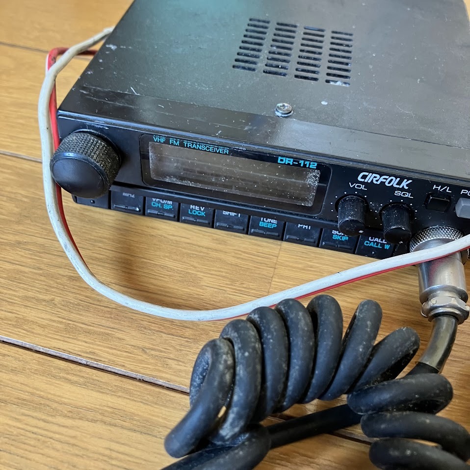 ALINCO VHF FM トランシーバー DR-112SX アルインコ 無線機 アマチュア無線 20W_画像2