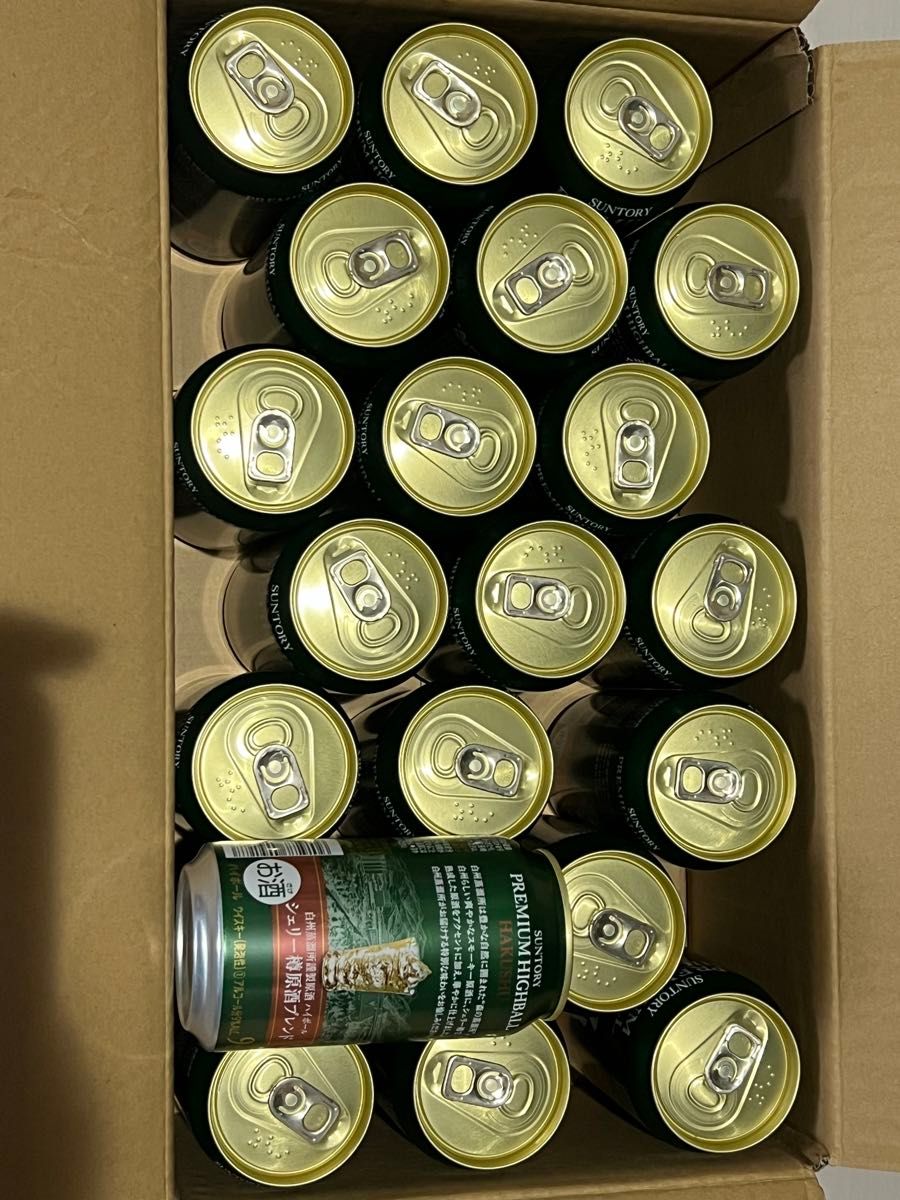 白州 プレミアムハイボール シェリー樽原酒ブレンド　20缶