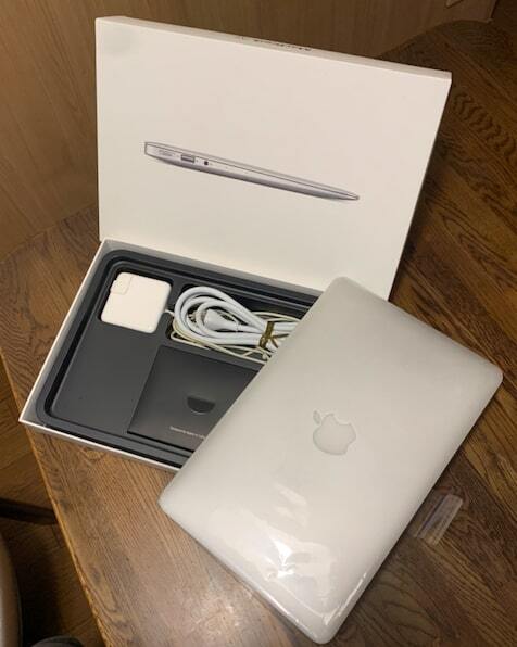 Macbook Air 11インチ Mid 2013 1.3GHz Dual core Intel iCore i5 256GB-SSD/4GB-RAM_画像8