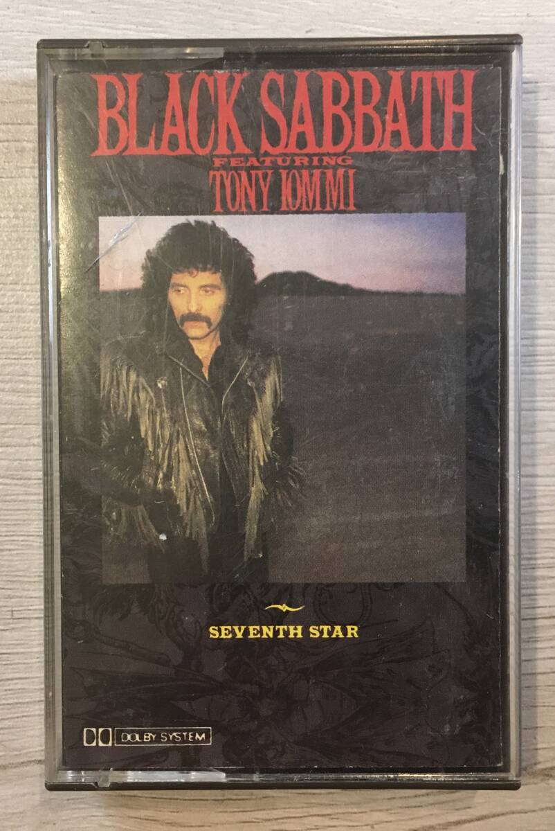 BLACK SABBATH SEVENTH STAR カセット UK製の画像1