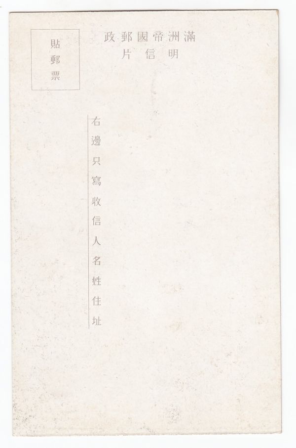 戦前中国、満州絵葉書 溥儀皇帝コレクション47 満州 奉天同善堂絵葉書 五枚袋付の画像8