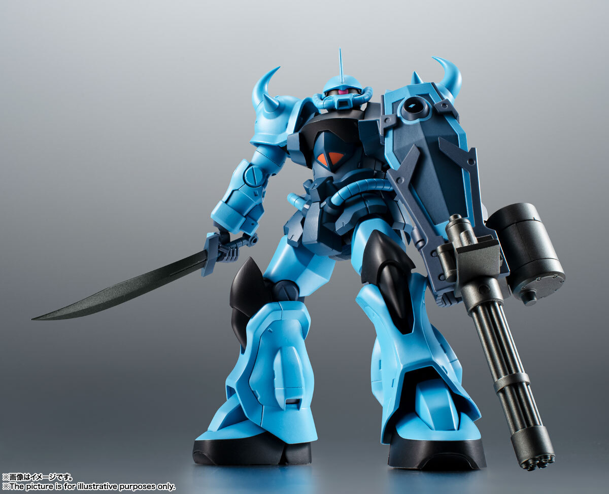 ROBOT魂 〈SIDE MS〉 MS-07B-3 グフ・カスタム ver. A.N.I.M.E. 未開封新品『機動戦士ガンダム 第08MS小隊』 [BANDAI SPIRITS]_画像7