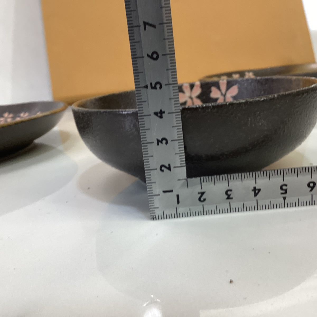 天ぷら皿　陶器皿　小皿　和食器セット　天然木　箸　急須（W-23）