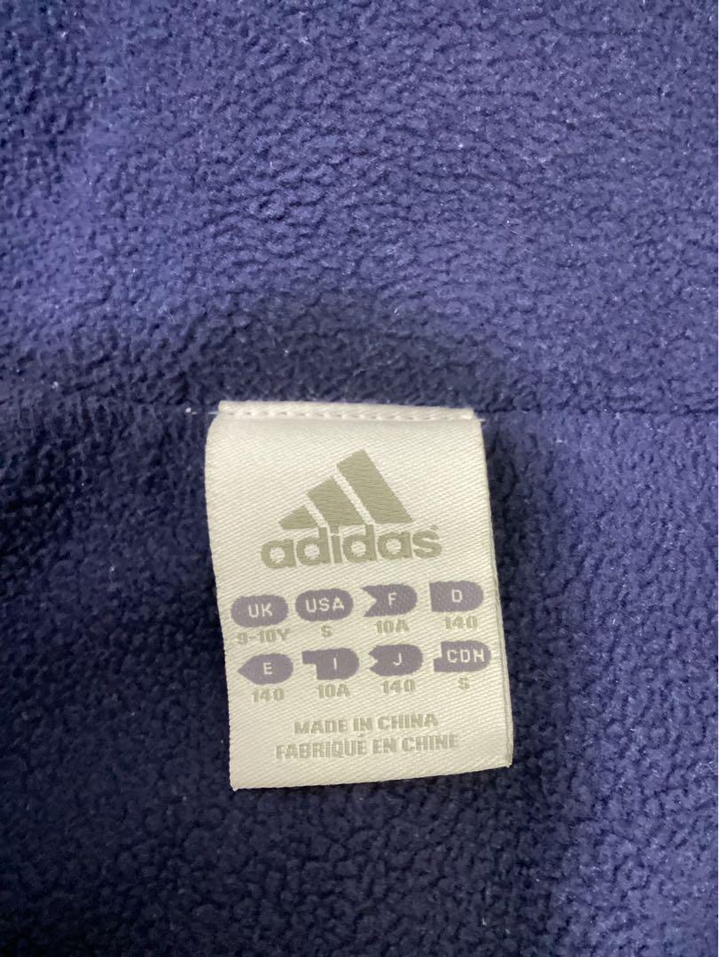 ジャケットコート adidas ロングコート キッズ 子供用 140（H103）_画像2