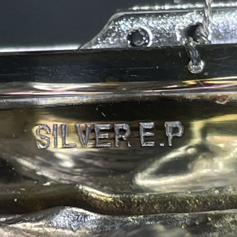 【光則作 純銀製 松】【SILVER E.P製 ヨット】置物 ２点まとめて ガラスケース入り 銀製 SILVER 純銀_画像10