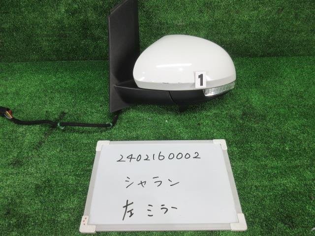 VW シャラン DBA-7NCAV 左ドアミラー サイドミラー 13ピン TSI 402235の画像1